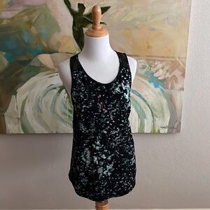Lululemon Sculpt Tank II Pixel Haze Multi Black Medium see measurements